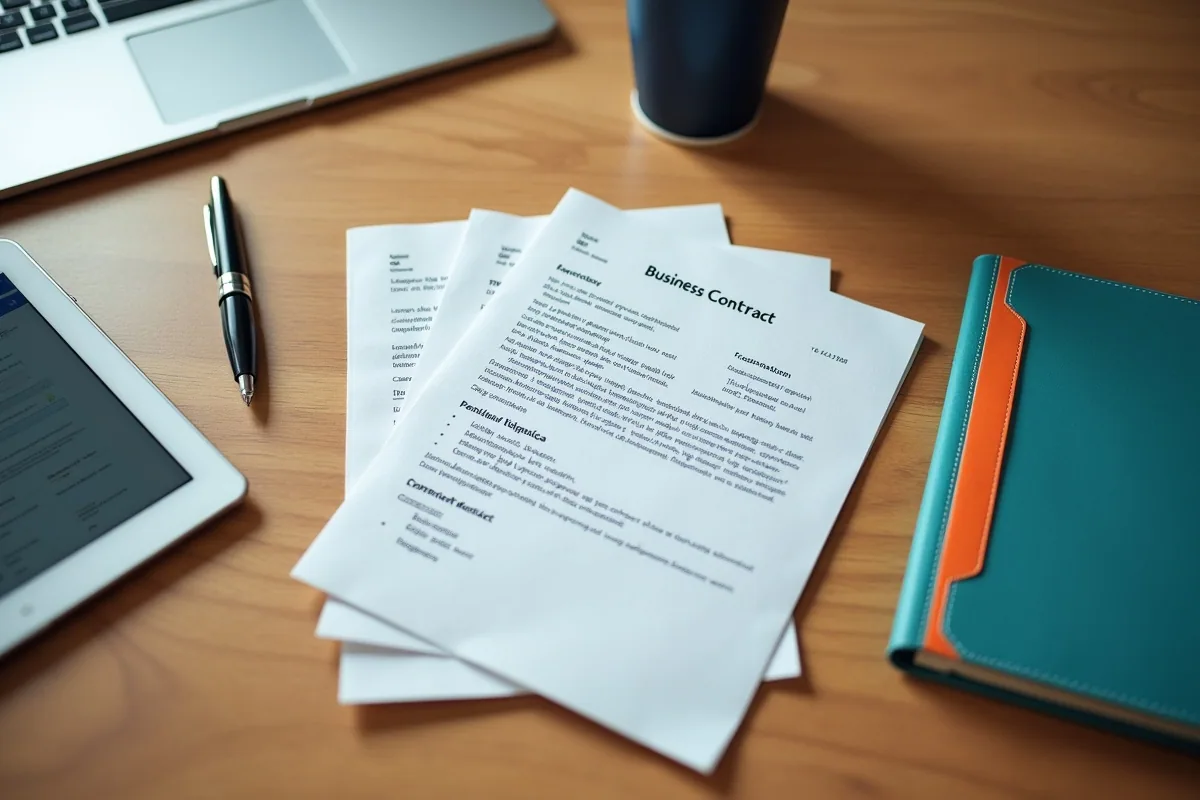 Stacked business and financial documents ready for professional translation