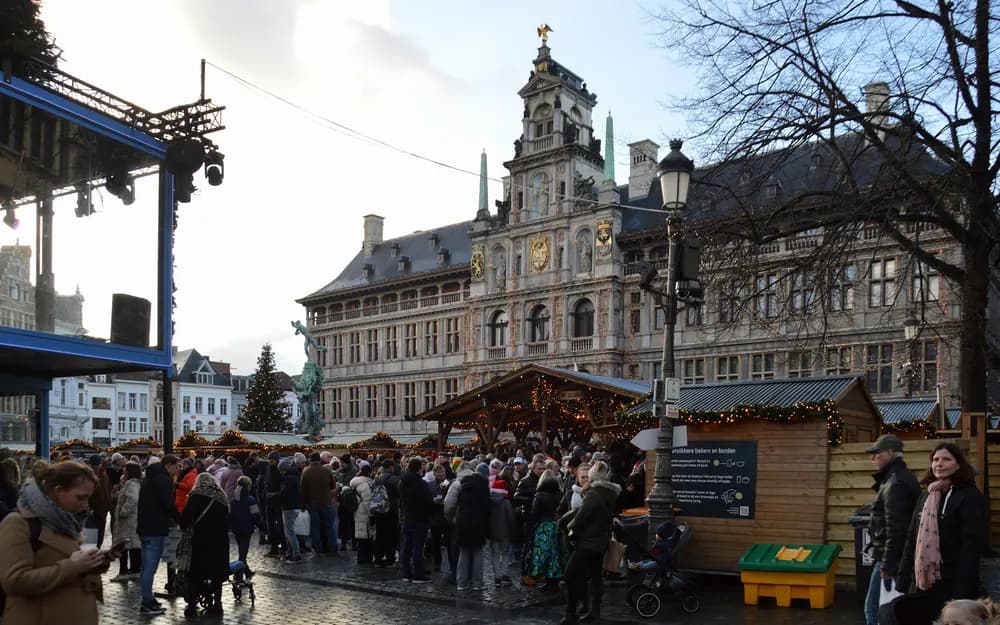 Grote Markt and Antwerp City Hall