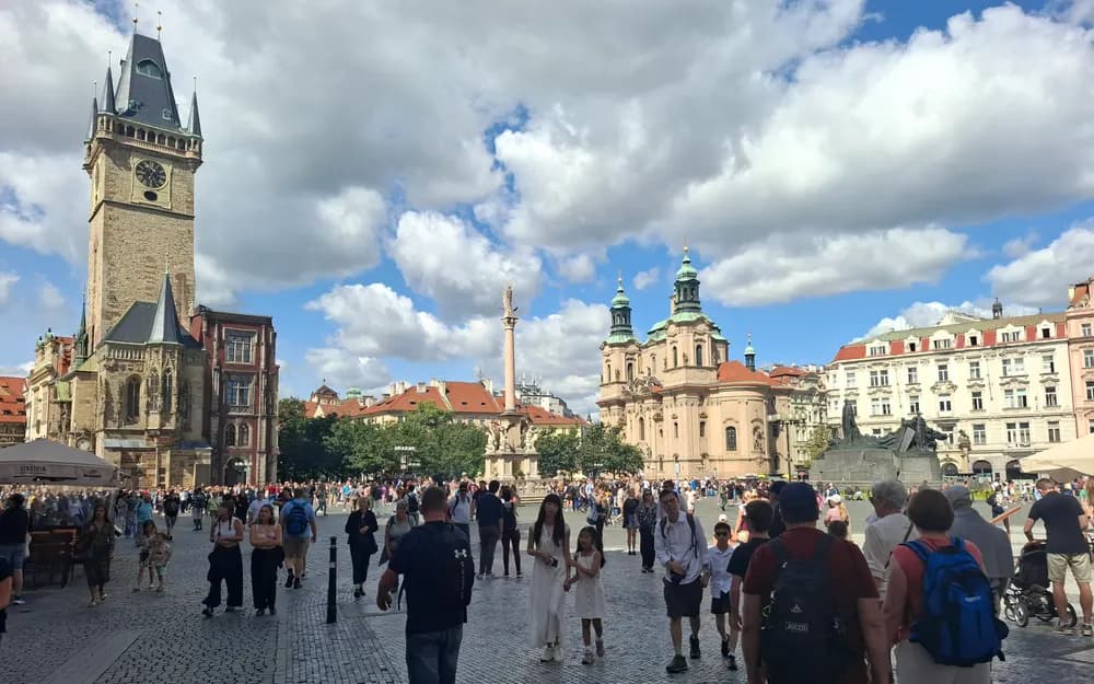 Old Town Square in Prague