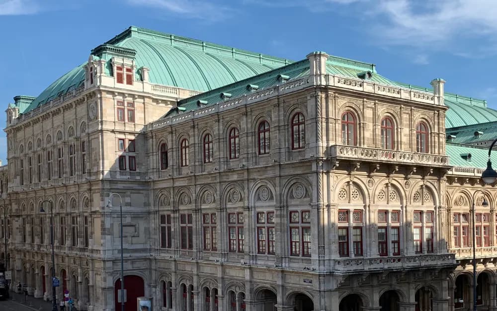 The Vienna State Opera house