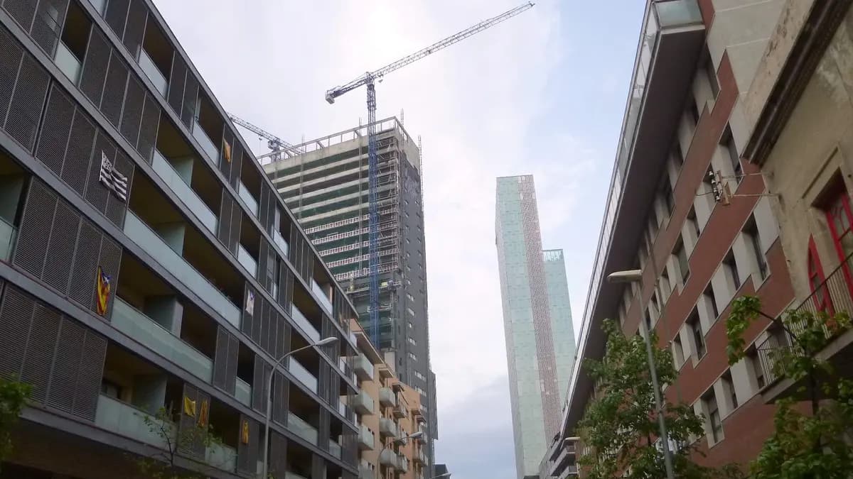 Carrer de Pere IV in Barcelona's 22@ innovation district