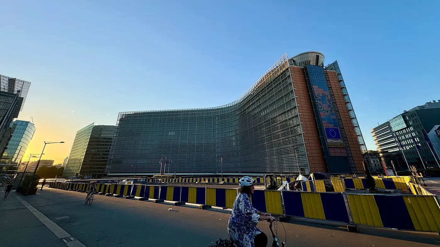 The Berlaymont building, headquarters of the European Commission in Brussels