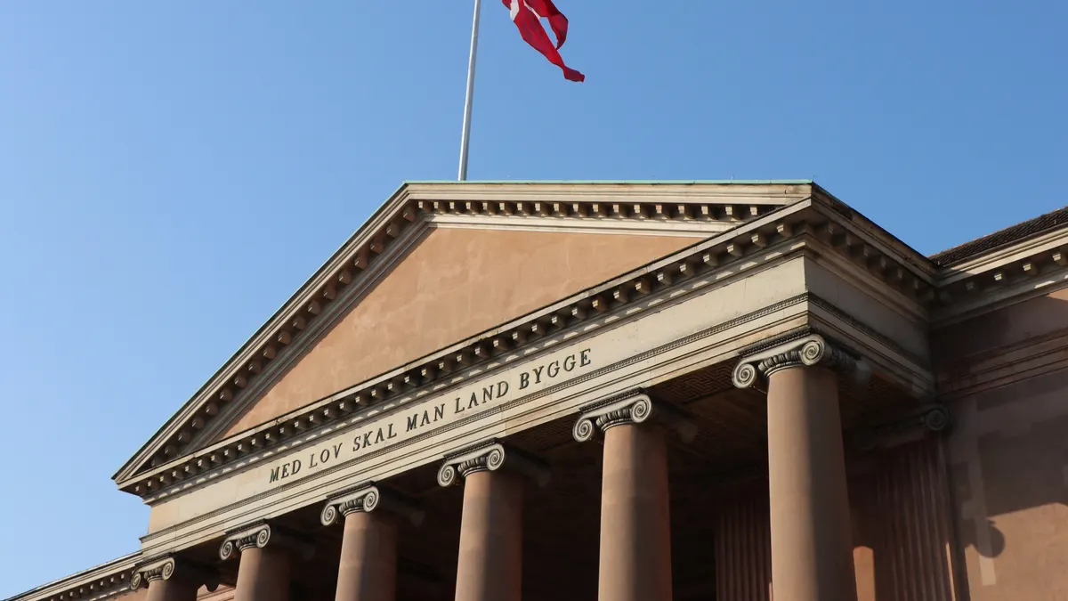 Domhuset, the Copenhagen courthouse on Nytorv