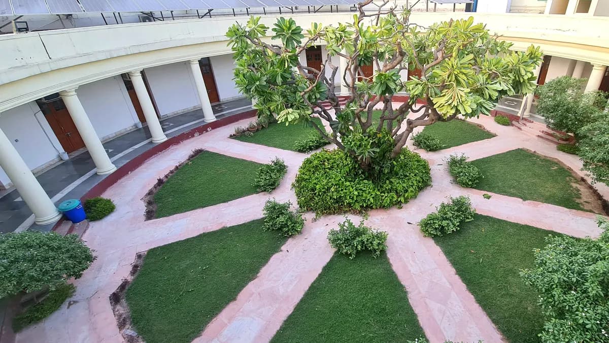 Gardens of Hyderabad House, New Delhi