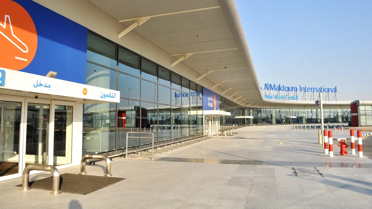 Terminal at Al Maktoum International Airport, Dubai World Central