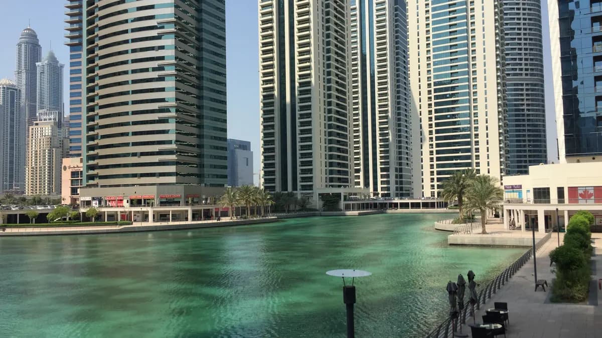 Jumeirah Lakes Towers, home of the DMCC free zone, Dubai