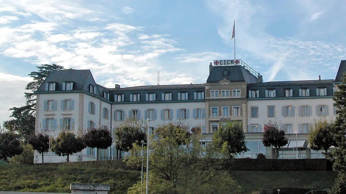 Headquarters of the International Committee of the Red Cross in Geneva