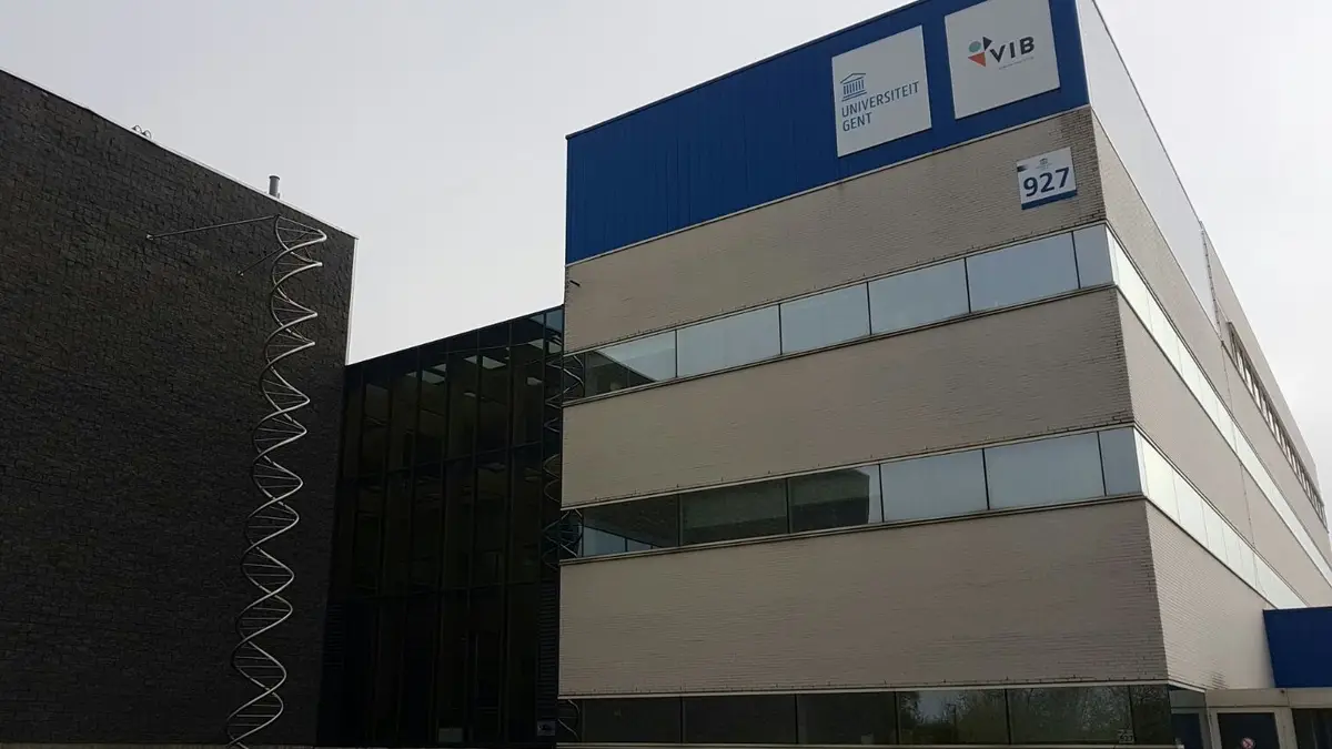 VIB (Vlaams Instituut voor Biotechnologie) building on the Ghent University campus