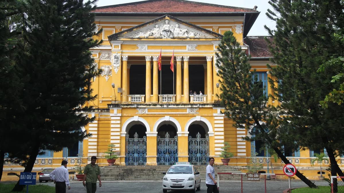 Palace of Justice, home of the People's Court, Ho Chi Minh City
