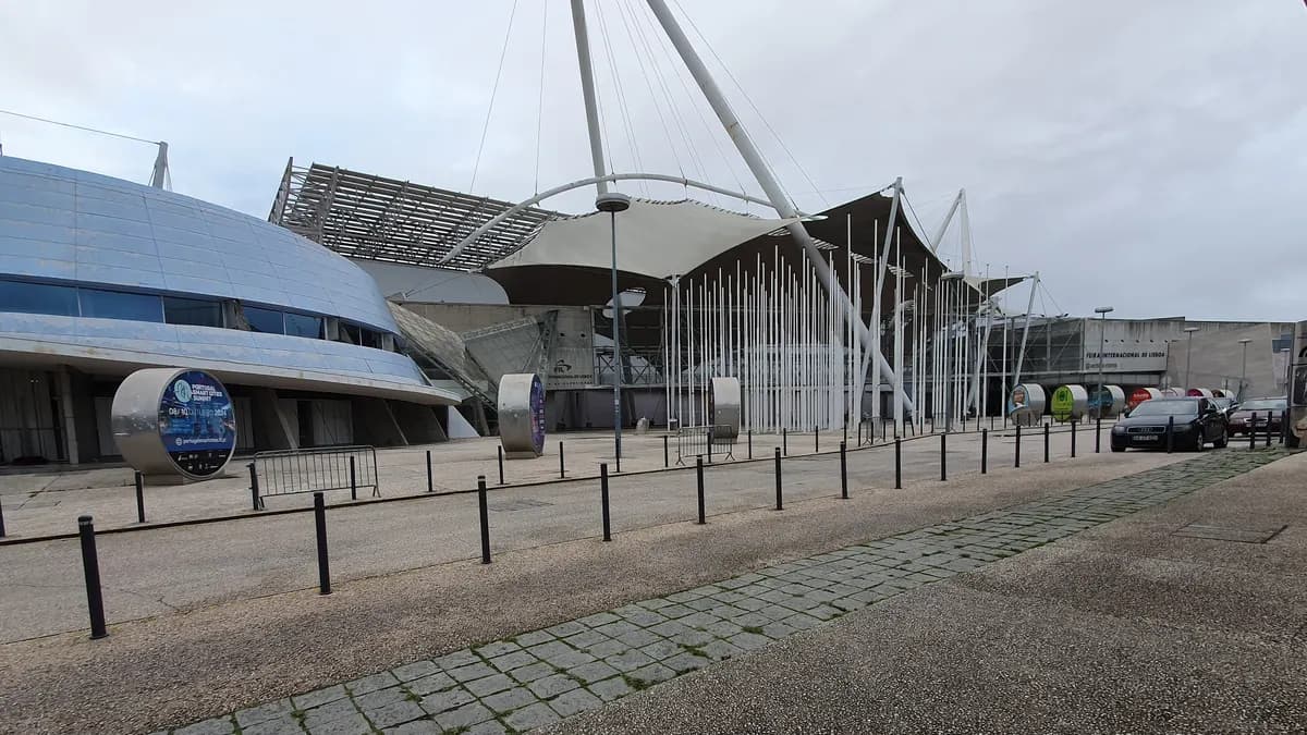 FIL exhibition center in Parque das Nações, Lisbon