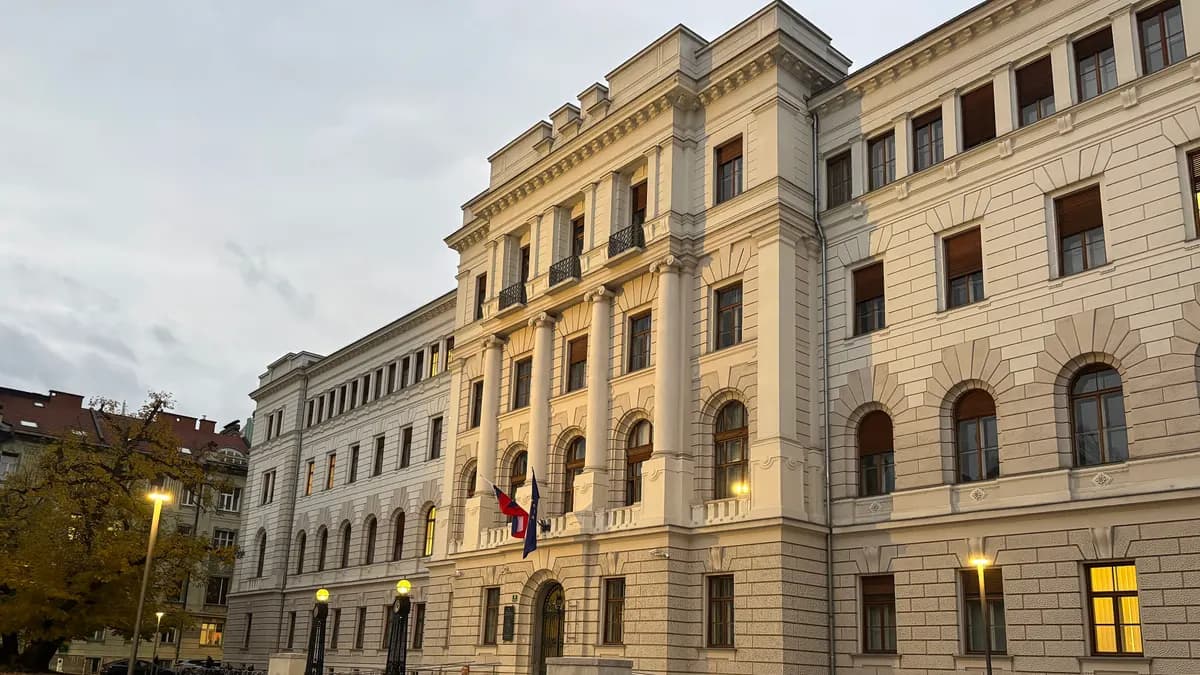 The Palace of Justice (Sodna palača), Ljubljana