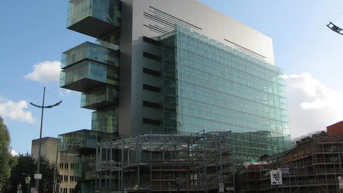 Manchester Civil Justice Centre on Bridge Street