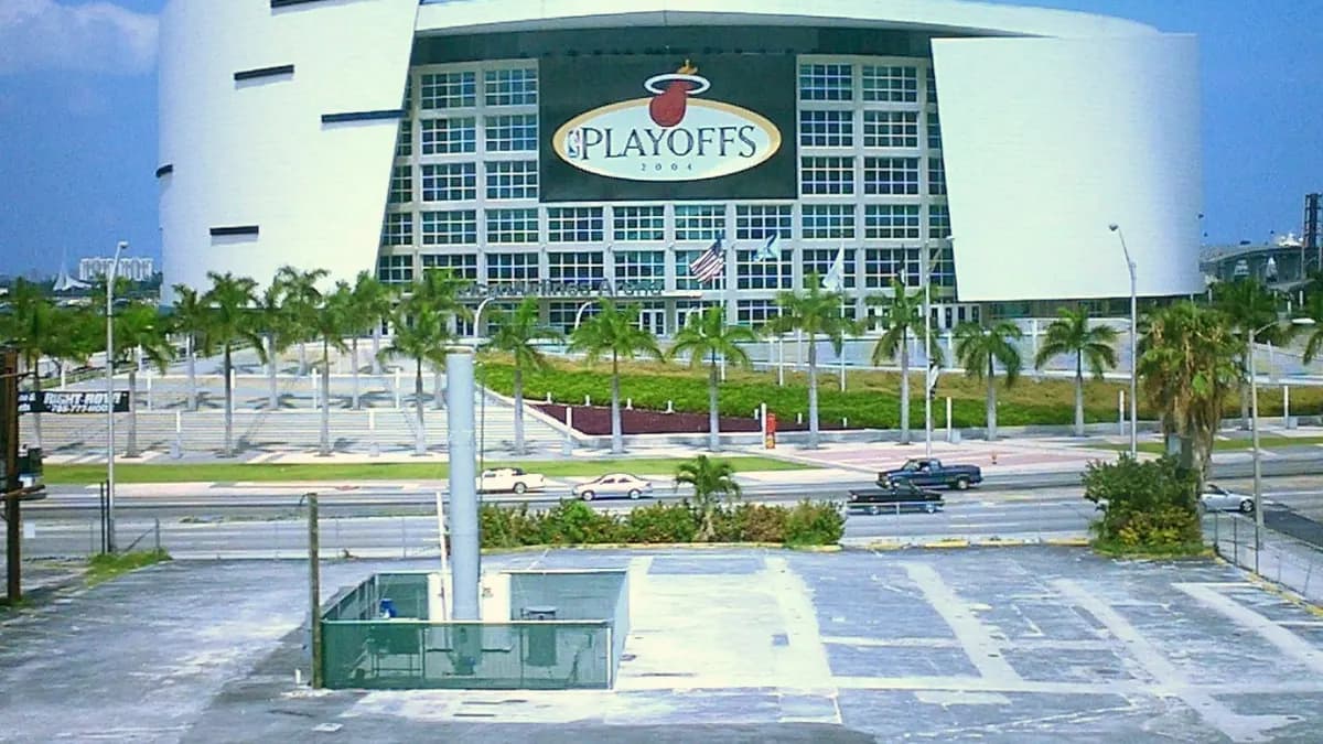The downtown Miami arena now known as Kaseya Center