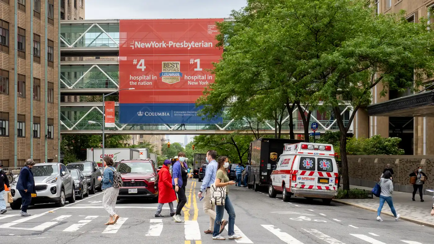 NewYork-Presbyterian Hospital campus in Manhattan