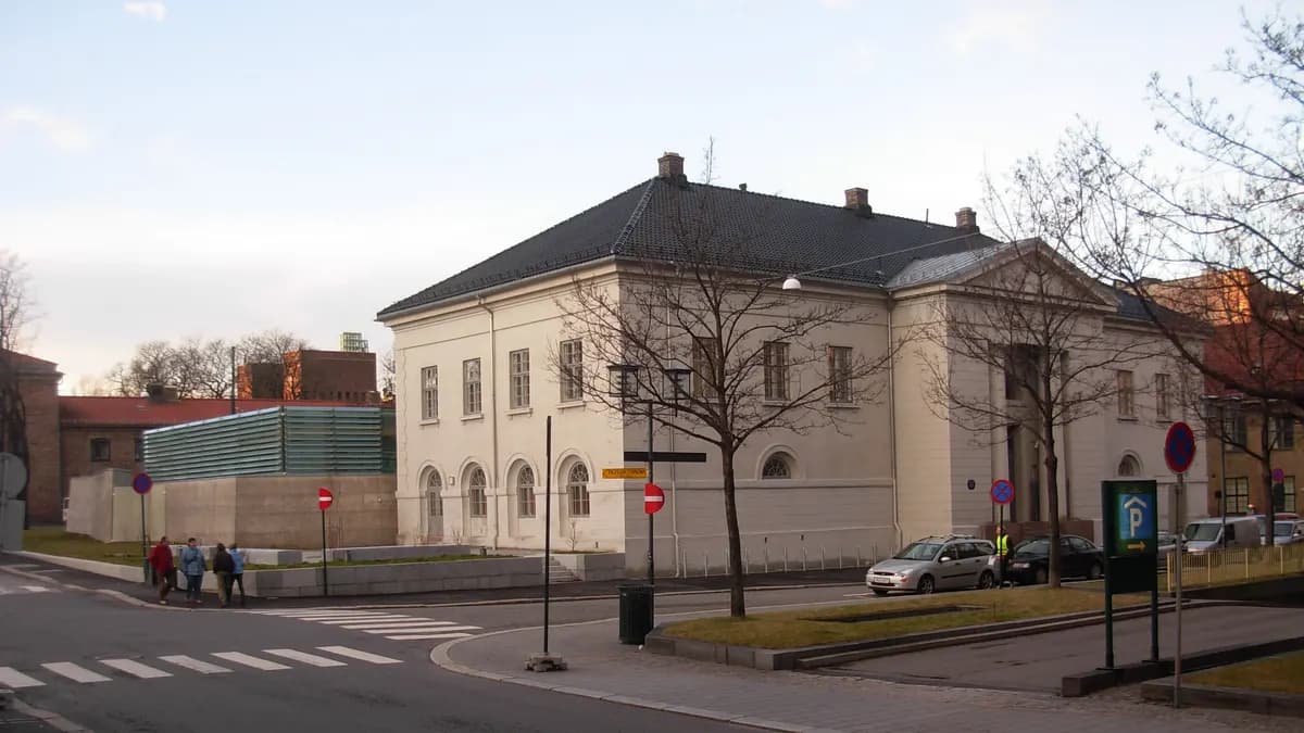 Former Norges Bank building at Bankplassen, Oslo