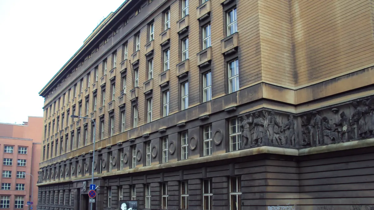 Municipal Court building in Prague