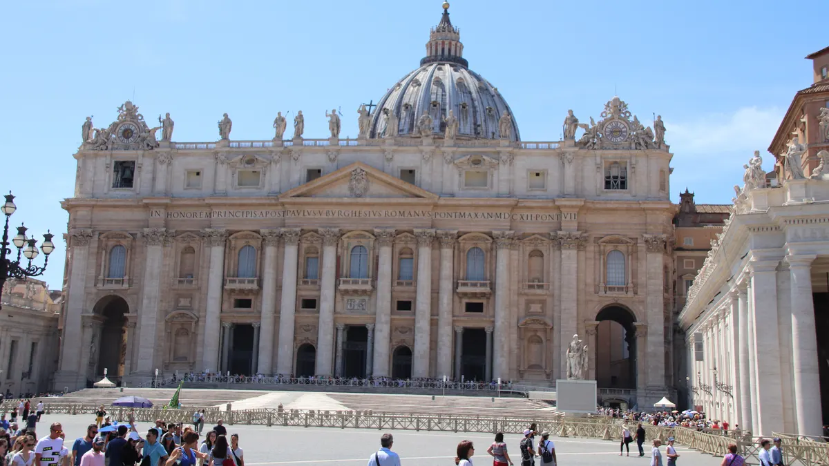 St. Peter's Basilica and St. Peter's Square, Vatican City