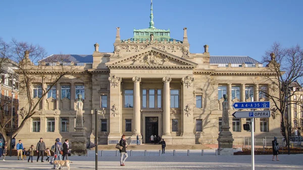 Palais de justice, Strasbourg