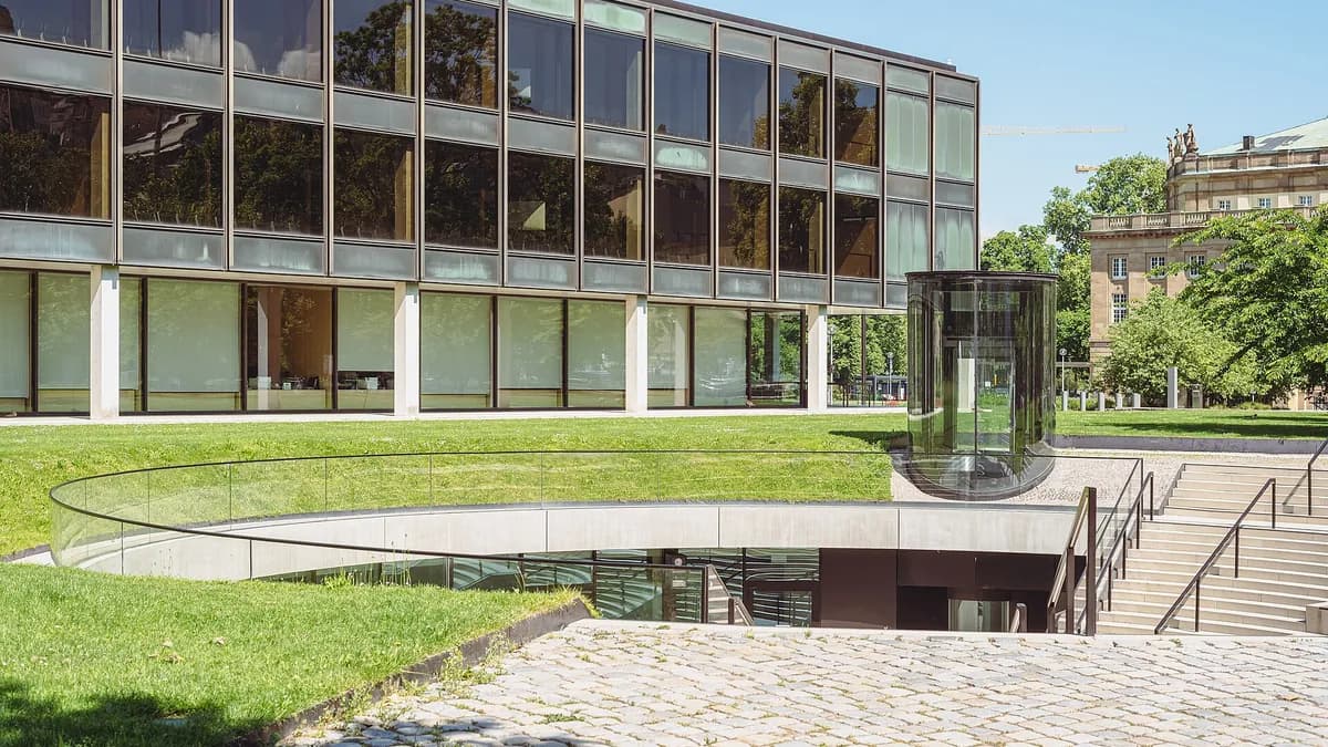 Haus des Landtags, the state parliament building in Stuttgart