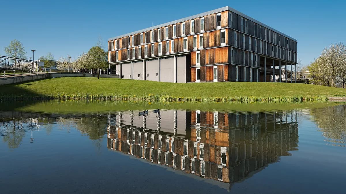 University of Stuttgart campus building in Vaihingen