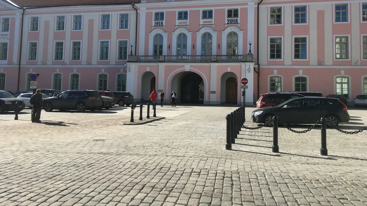 Toompea Castle, seat of the Riigikogu, Tallinn