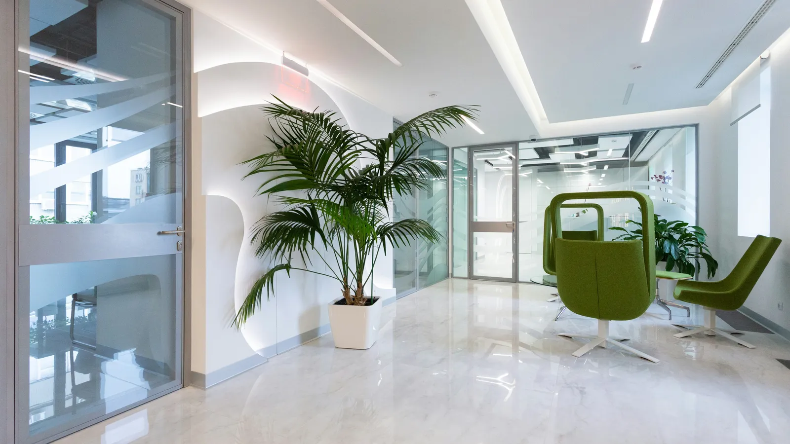 Office waiting area, representing immigration interpreting