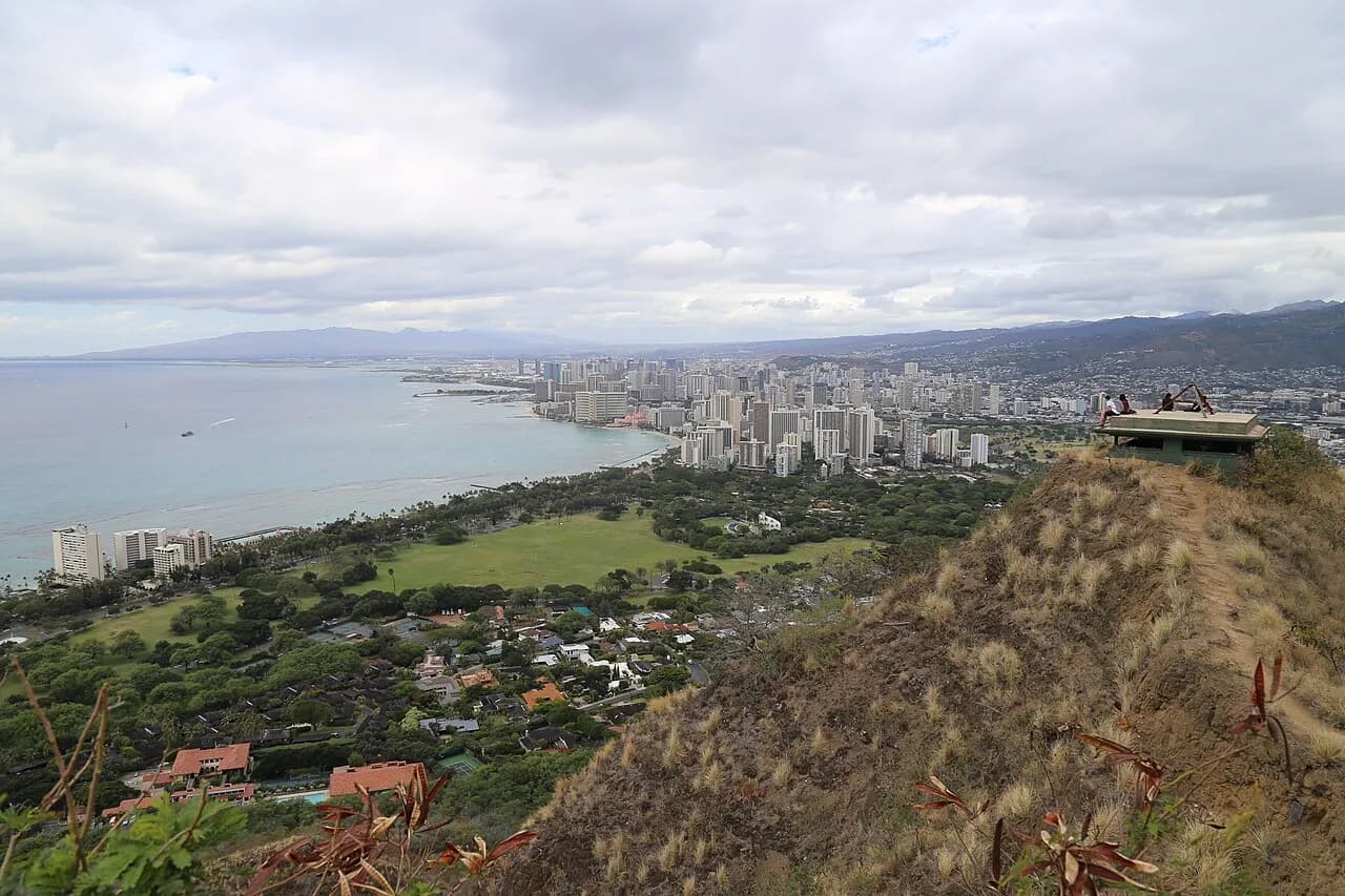 Skyline of Honolulu, Hawaii
