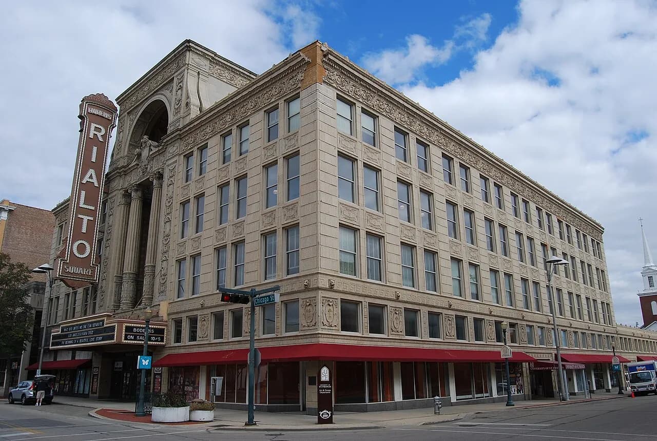 Rialto Square Theater in Joliet, Illinois