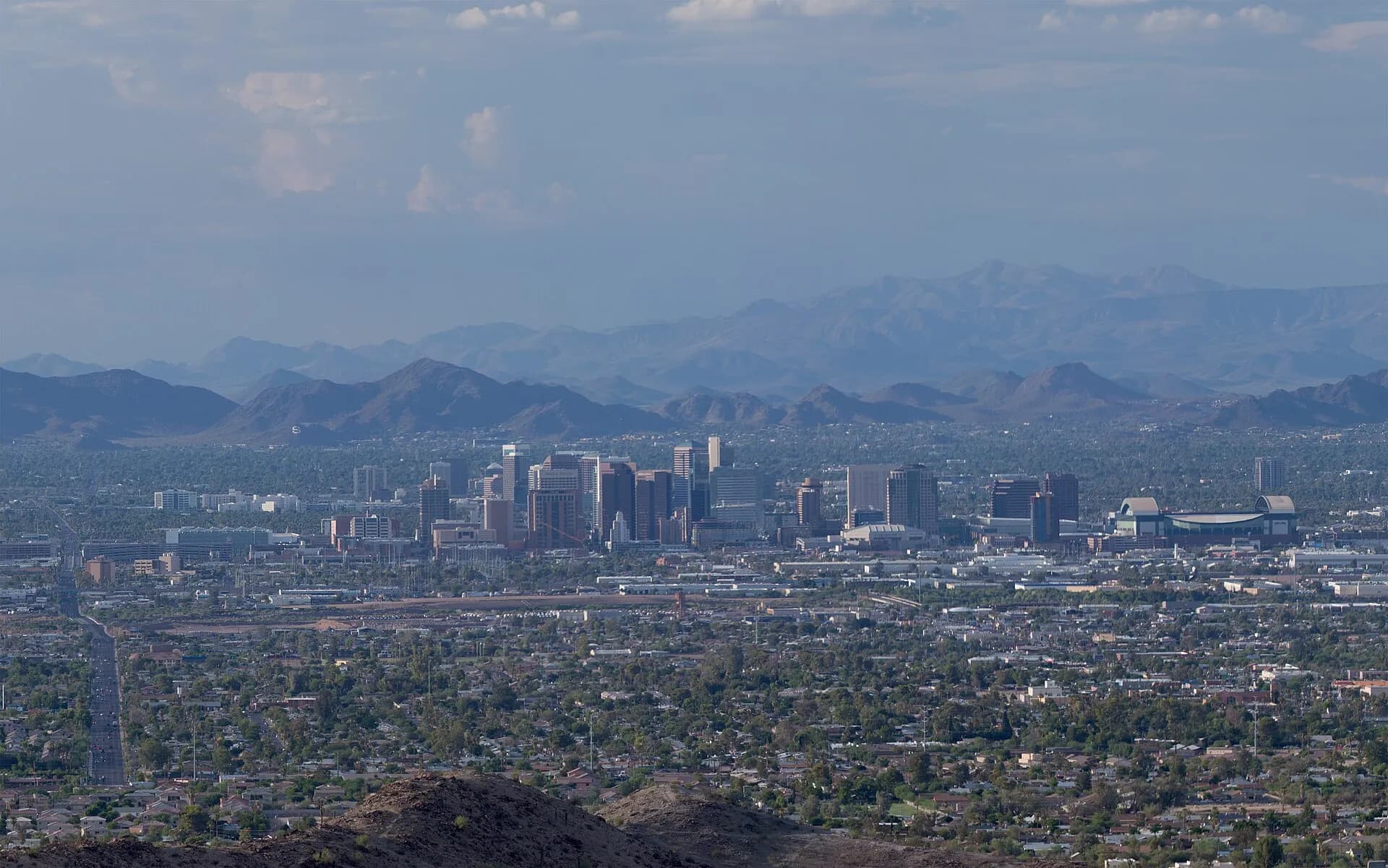 Downtown Phoenix skyline