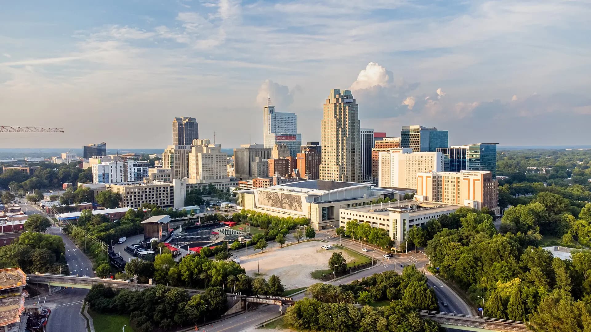 Raleigh downtown skyline