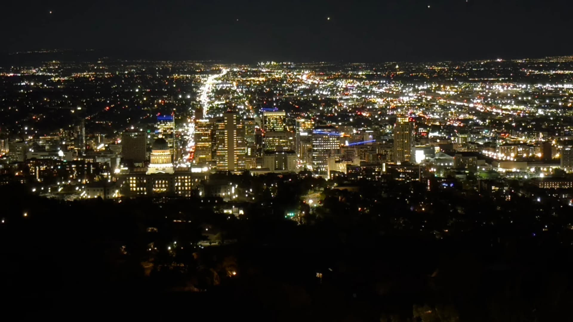 Salt Lake City, Utah skyline