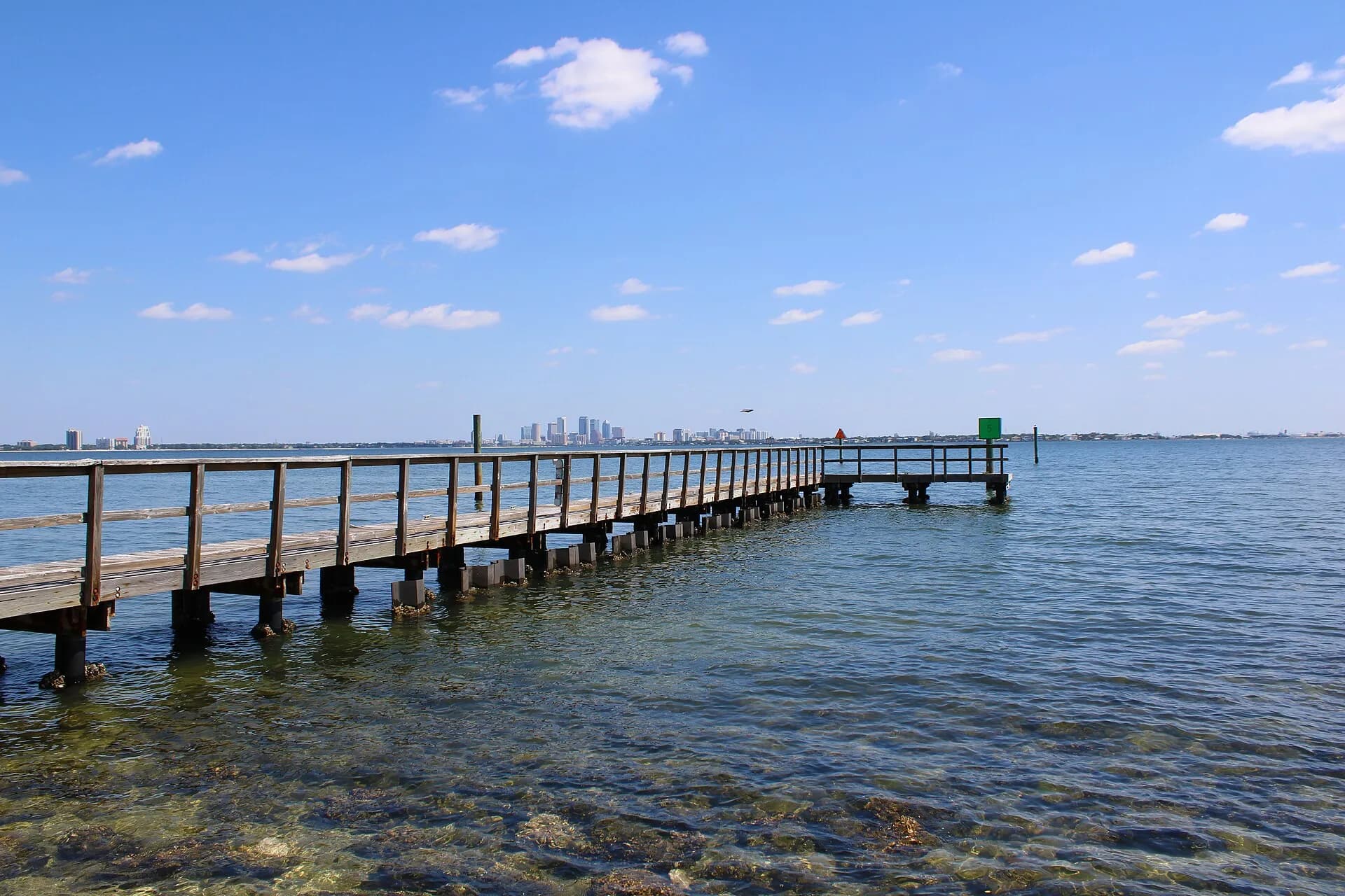 Tampa skyline from Ballast Point Park