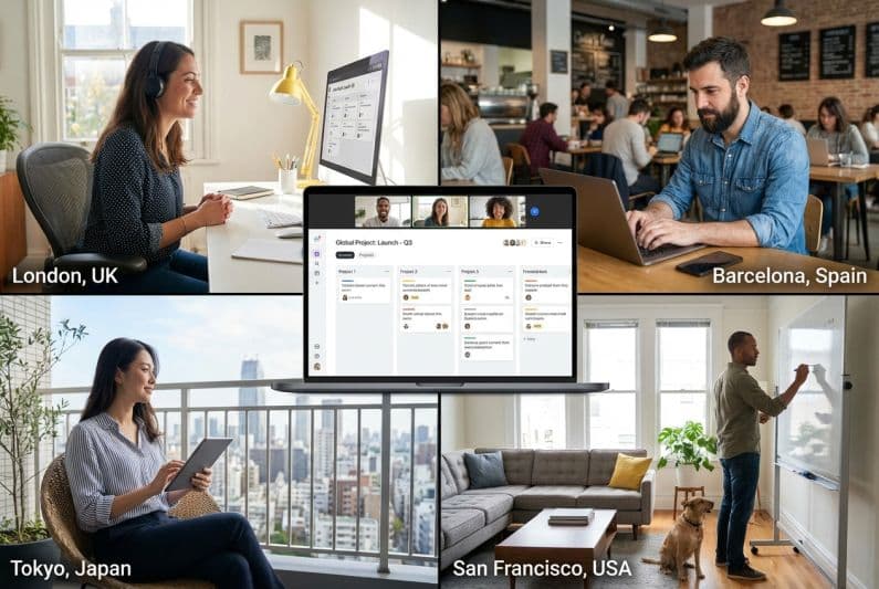 remote team