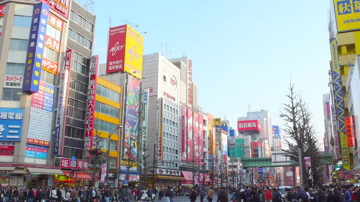 Akihabara electronics district, Tokyo