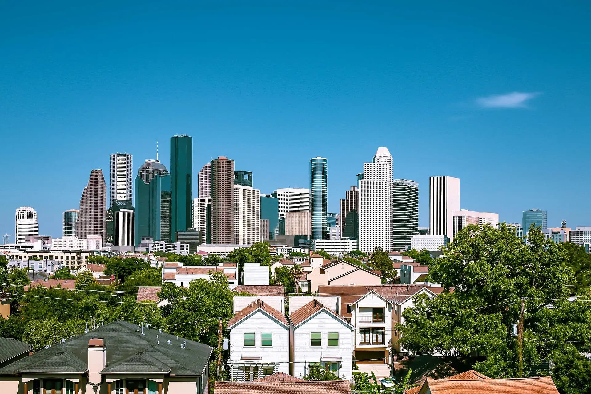 Downtown Houston skyline