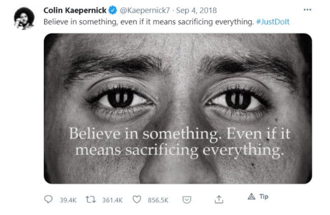Nike Just Do It marketing campaign as a cross-cultural branding example