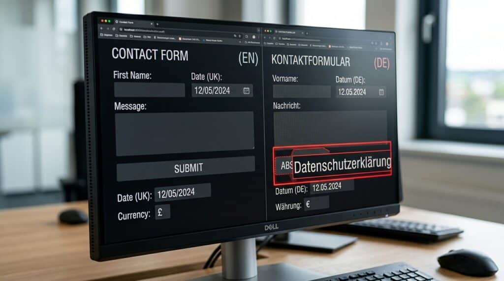 Website localization testing and QA process workflow