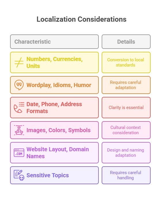 Localization Considerations